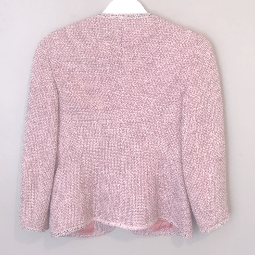 Luisa Spagnoli size 46 tweed blazer - Picture 12 of 16